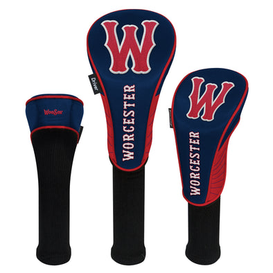 Worcester Red Sox Navy Classic W 3-Pack Headcovers