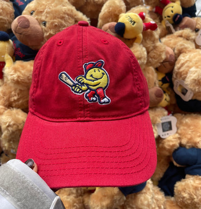 Worcester Red Sox Youth Scarlet Smiley Cap