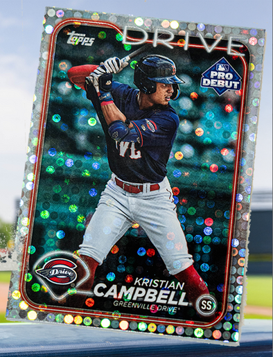 Kristian Campbell Topps Card