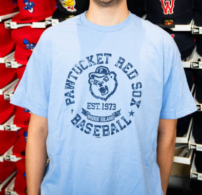 Pawtucket Red Sox Light Blue Purfling Tee