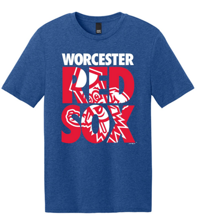 Los Wepas de Worcester Big Text Roberto Tee
