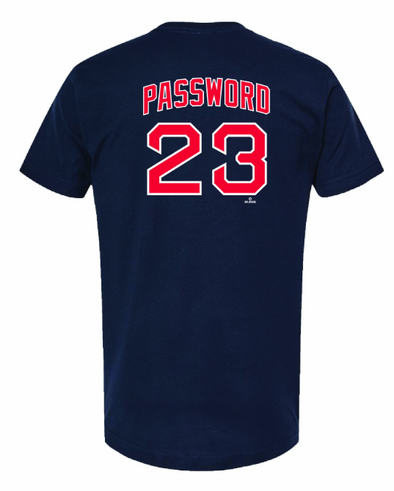 Worcester Red Sox "The Password" (Worcester) Players Tee